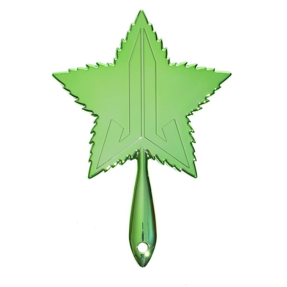 Jeffree Star Chrome Green Leaf Mirror